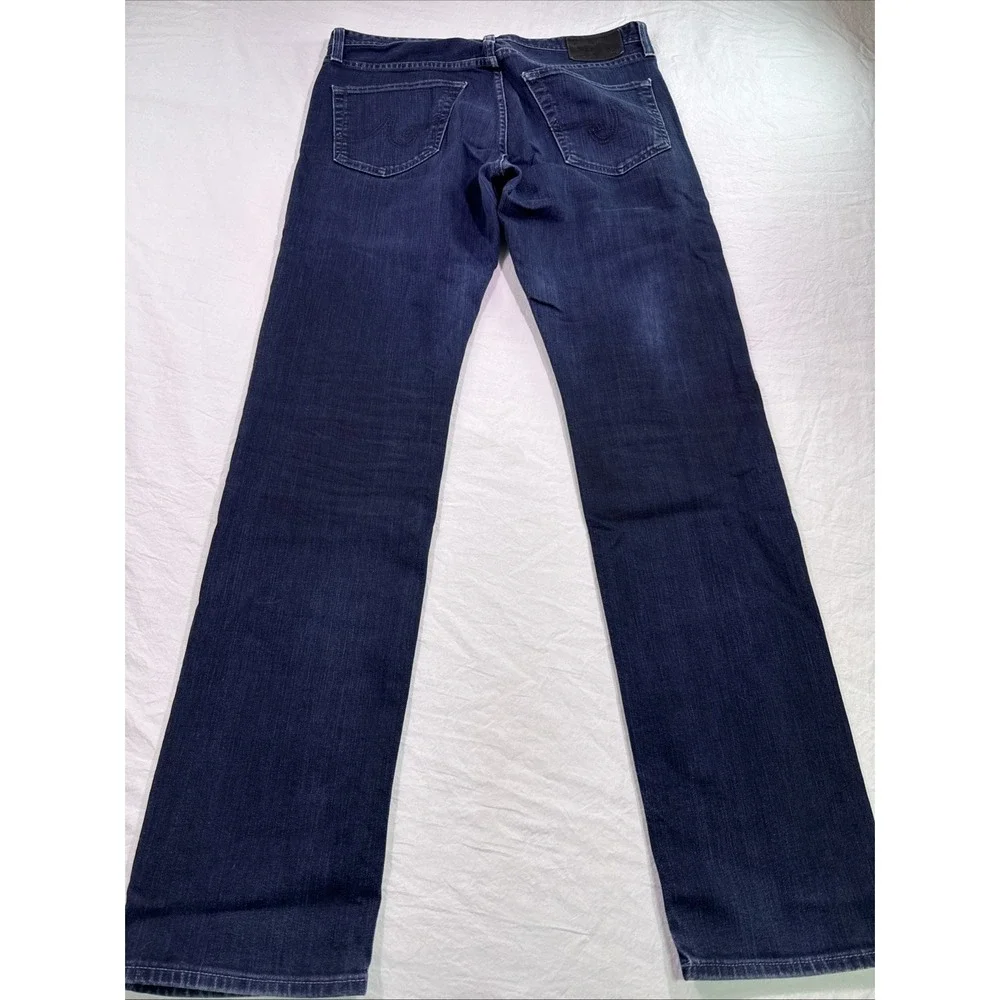 AG Adriano Goldschmied The Graduate Denim Jeans Men's 34x32 Straight Light Wash